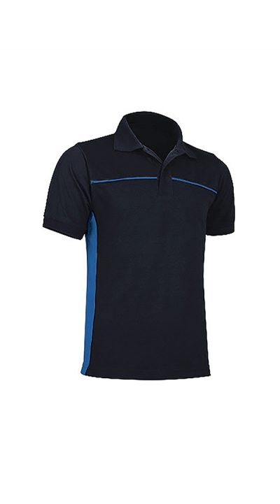 ART.34 <br> POLO M/CORTA BLU NAVY/ROYAL