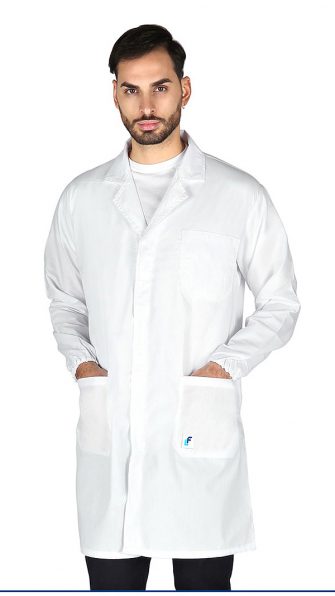 ART.600B <br> CAMICE COLORE BIANCO