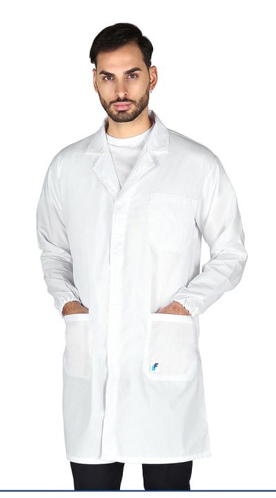 ART.600B <br> CAMICE COLORE BIANCO
