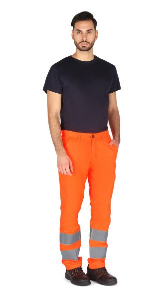 ART.91 <br> PANTALONE ALTA VISIBILITÀ ARANCIO