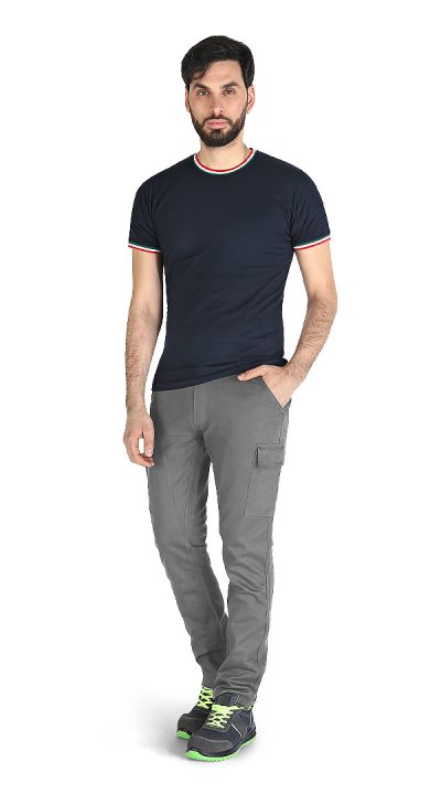PANTALONE  BASIC SUMMER GRIGIO