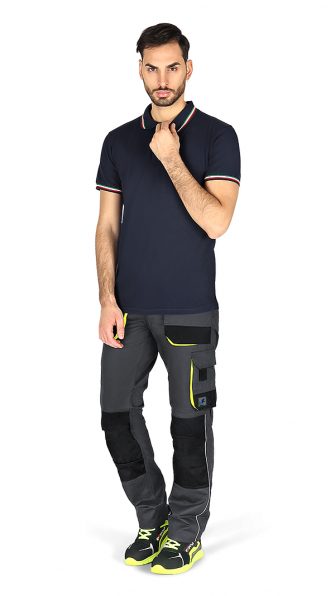PANTALONE FLUO STRETCH GRIGIO