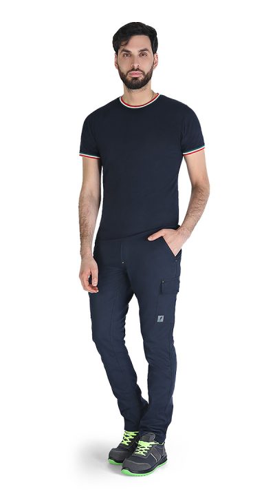 PANTALONE SMART STRETCH BLU