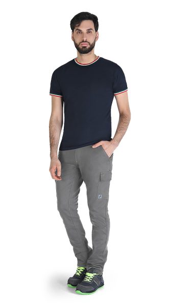 PANTALONE SMART STRETCH GRIGIO