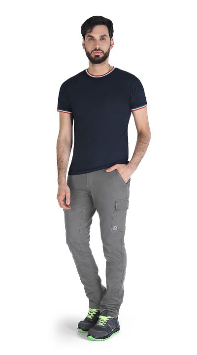 PANTALONE SMART STRETCH GRIGIO