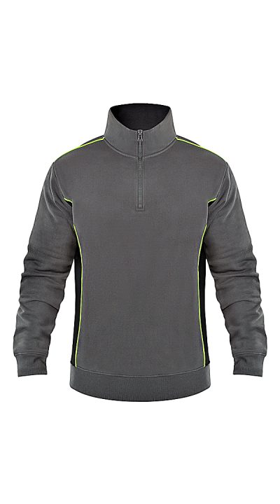 FELPA FLUO GRIGIA