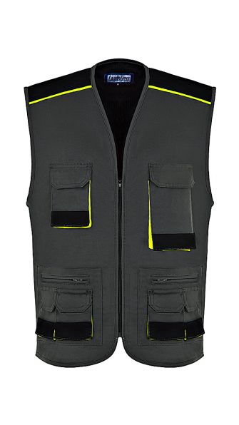 GILET FLUO GRIGIO