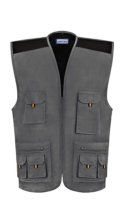 GILET MULTI GRIGIO