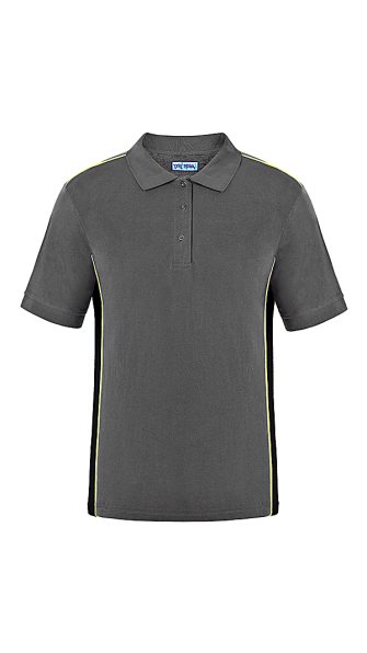 POLO FLUO GRIGIA