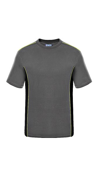 T-SHIRT FLUO GRIGIA